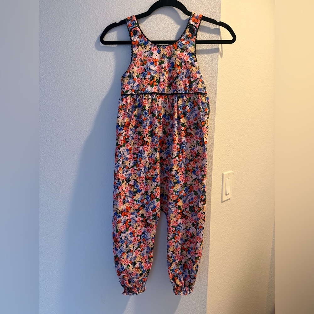 NWT Lil’ Lemons For Love & Lemons Floral Button Jumper - Picture 2 of 7